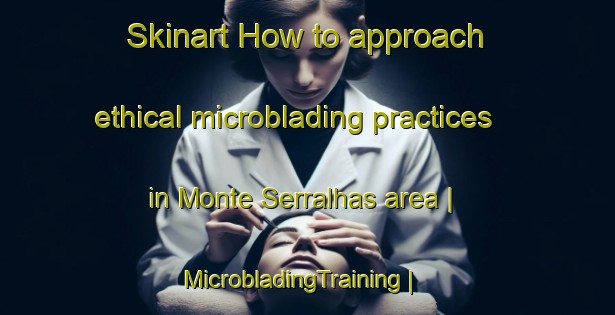 Skinart How to approach ethical microblading practices in Monte Serralhas area | MicrobladingTraining | MicrobladingClasses | SkinartTraining-Portugal
